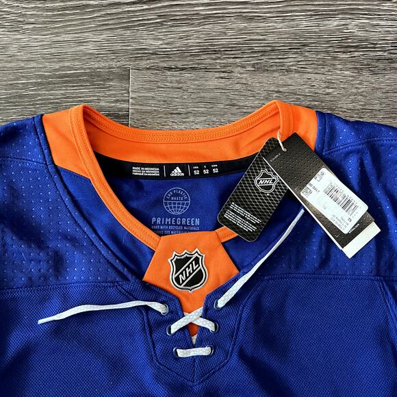 New York Islanders Adidas Royal Home Primegreen Authentic Blank Jersey 52 L - Picture 3 of 4